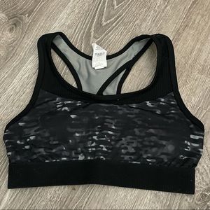 Black champion sports bra